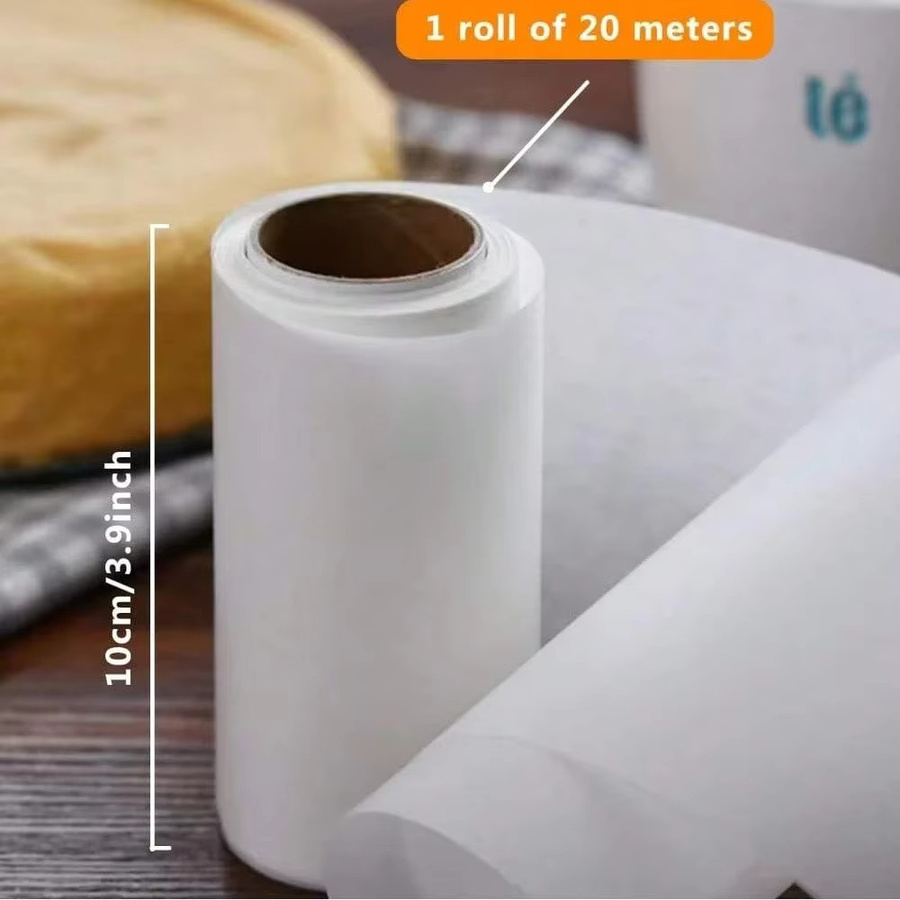 FEB.WIND Antihaftbeschichtete Kuchenform-Einlage als Backpapier-Rolle in Weiß, 20 m - Bild 6