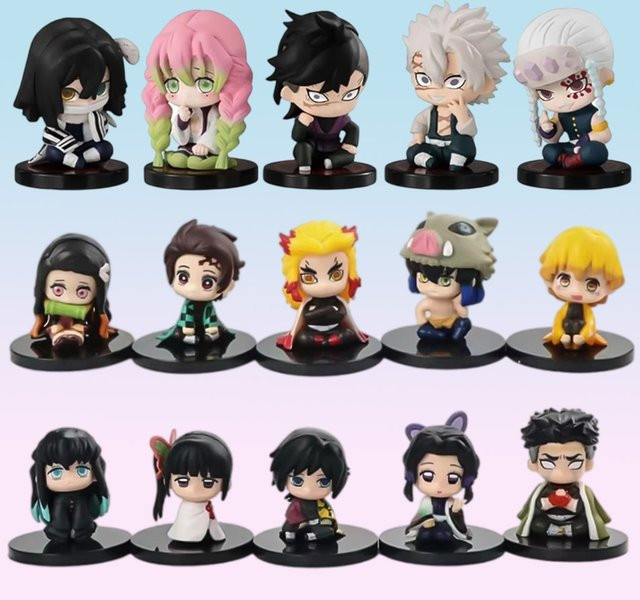 Bandai Demon Slayer Action Figur Set, 5-10 Stücke - Bild 1