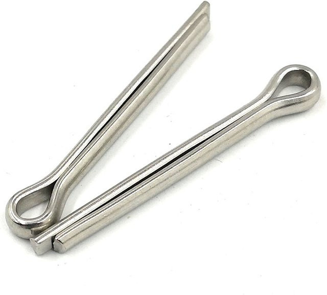 FASTKING Feder-Splinte GB91 aus Edelstahl 304 in Silber, verschiedene Größen von M1 bis M5 - Bild 1