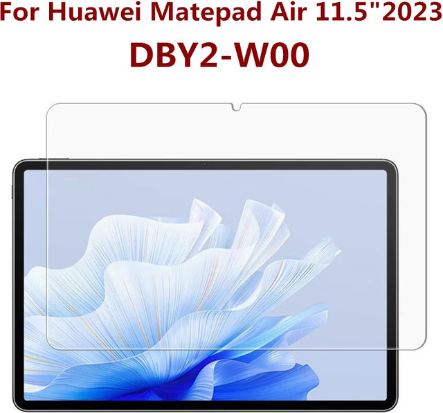 Gehärtete Glas Displayschutzfolie für Huawei Matepad Air 11,5 Zoll 2023, transparent, HD Clear und kratzfest - Bild 1