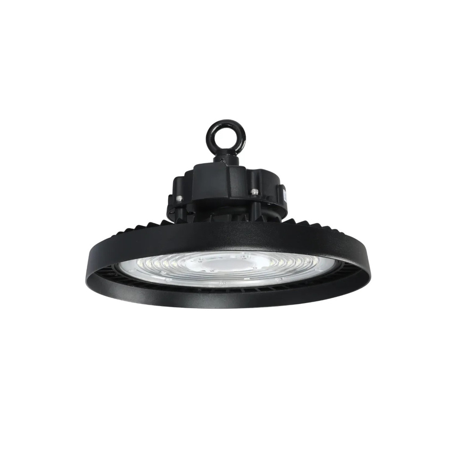 ENOVALITE LED HighBay UFO Hallenstrahler 100W Schwarz, 5000K Neutralweiß, 17000lm, IP65, dimmbar - Bild 2