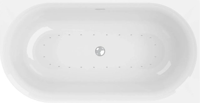 Ottofond Whirlpool Mince Corner L mit Silent-System in Weiß, B: 155 cm, T: 80 cm - Bild 1