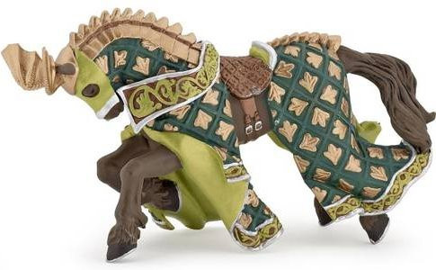 Papo Pferd des Waffenmeisters und Drache Mittelalter Figuren-Set - Bild 1