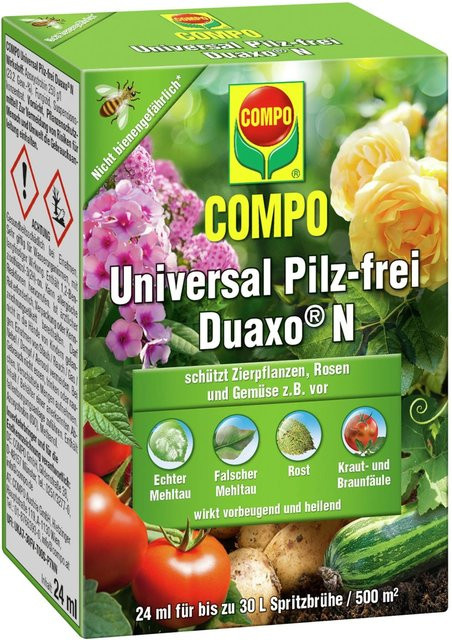 Compo Duaxo Universal Pilz-frei Mittel für Zierpflanzen und Gemüse, 24 ml - Bild 1