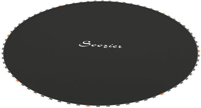 SPORTNOW Ersatztuch für Trampolin, Sprungmatte Ersatz, Ø 4,3 m, mit Feder-Spannwerkzeug und 80 V-Haken - Bild 1