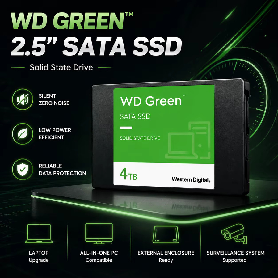 Western Digital SATA 3.0 Interne SSD 2,5 Zoll mit 2 TB Speicher für Gaming-Laptop und Desktop - Bild 1