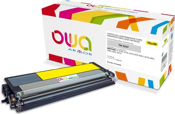 Armor OWA Gelb wiederaufbereitete Tonerpatrone für Brother DCP-9055, DCP-9270, HL-4140, HL-4150, HL-4570, MFC-9460, MFC-9465, MFC-9970 - Bild 1
