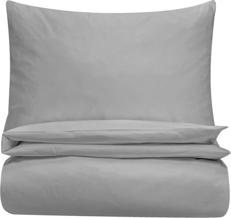 ERWIN M. Bettwäsche-Set Scalea aus Baumwolle in Grau mit Bettbezug und Kissenbezug, B/H: 135 x 200 cm und 80 x 80 cm