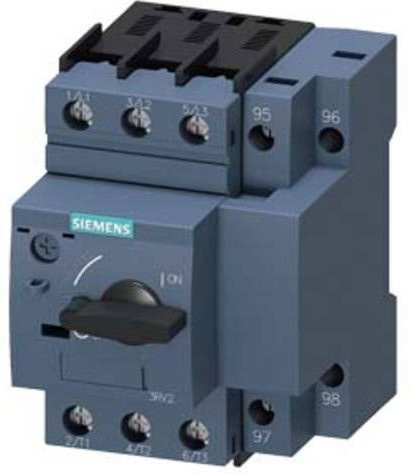 Siemens 3RV2121-4AA10 Leistungsschalter in Grau mit einem Einstellbereich von 10 - 16A und einer maximalen Schaltspannung von 690 V/AC - Bild 1