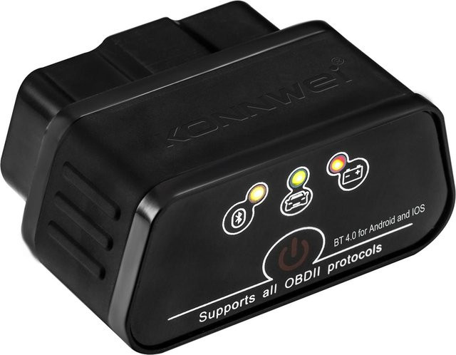 KONNWEI KW903 BT 4.0 Drahtloser OBD-II Auto Diagnose Scanner in Schwarz - Bild 1