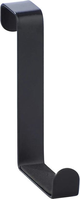 Wenko Türgarderobenhaken aus Metall in Schwarz Matt, 4er-Set - Bild 1