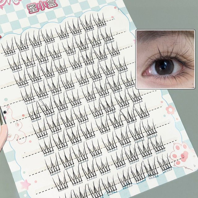 Woman Vivid Daily Lash Clusters 10–11 mm C Curl Lash Extension, Damen - Bild 1