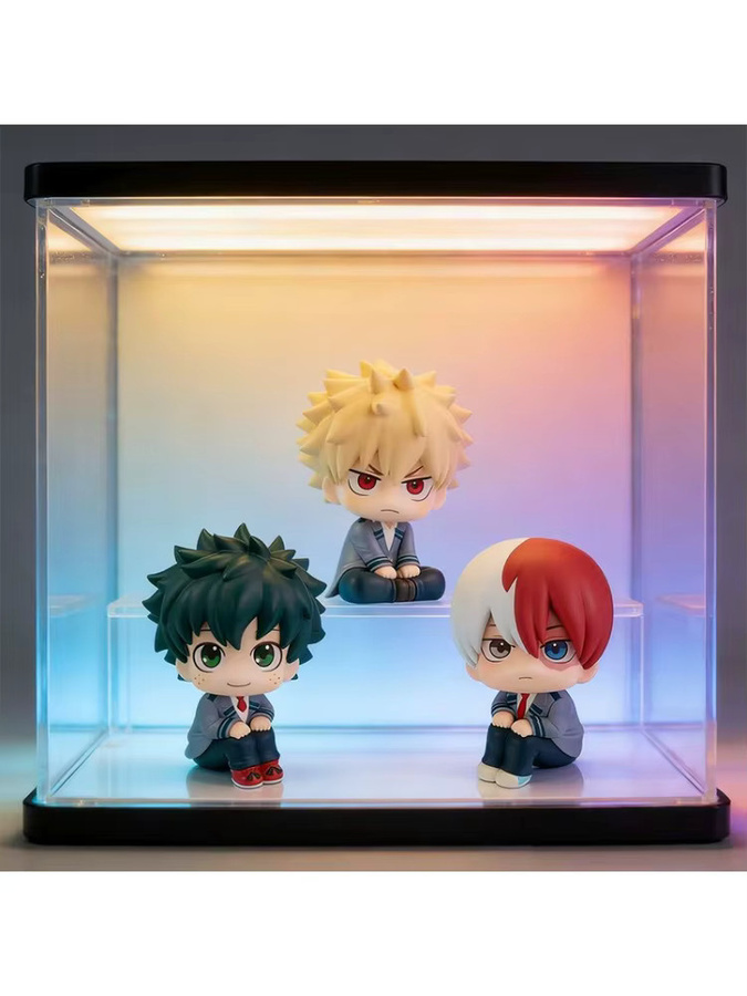 Bandai My Hero Academia Bakugou Katsuki Midoriya Izuku, Anime-Figur, Kunststoff, Bunt / Mehrfarbig - Bild 6