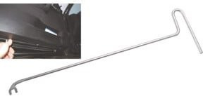 BGS Innenraum-Verkleidungshaken Universal in Silber - Bild 1