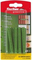 Fischer Spreizdübel SX GREEN 8x65 aus Nylon in Grün - Bild 1