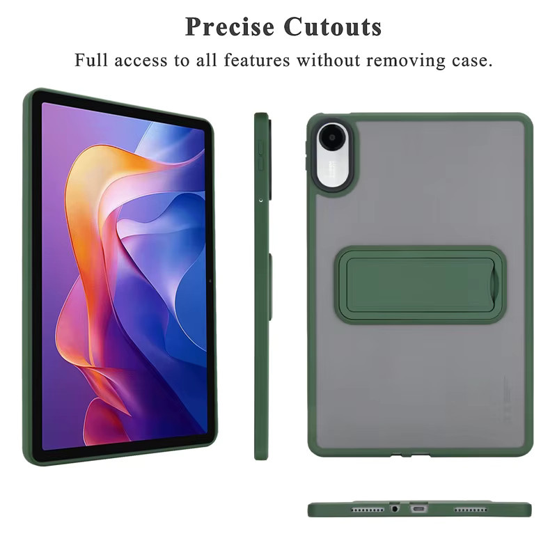 Schutzhülle mit Standfunktion für Xiaomi MiPad 8 7 Pro 11.2 6 5 6S 7S Pro 12.5 11 Zoll und Redmi Pad 2 SE 8.7 11 Zoll in Pink oder Green - Bild 2