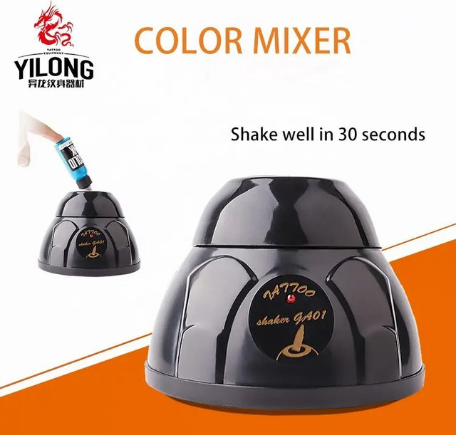 YILONG Mini-Vortex-Mixer Nagellack-Shaker, Tattoo-Pigment-Tintenrührer - Bild 1