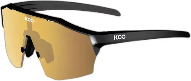 KOO Alibi Sonnenbrille, Halbrand, rechteckig, Kunststoff, Unisex, orange brown - Bild 1