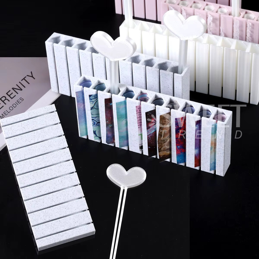 SWEET TREND Aufbewahrungsbox für Nageltransferfolien, S650 White, Unisex - Bild 2