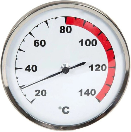 Karibu Sauna Thermometer Classic in Weiss