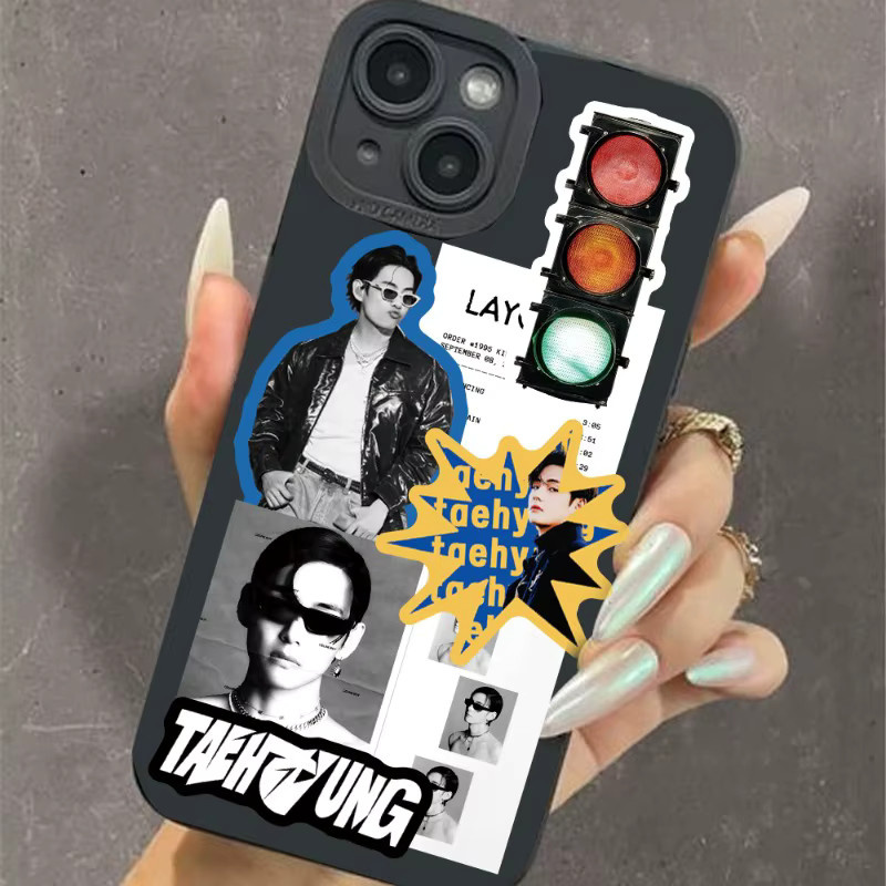 50 Stück Taehyung Notizbuch-Aufkleber wasserfest selbstklebend in Multicolor von Bandai - Bild 3