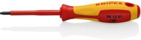 Knipex Robertson R1 Schraubendreher für Robertsonschrauben, VDE-isoliert, rot - Bild 2