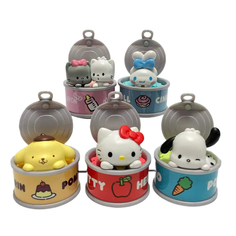 Sanrio Cinnamoroll Katzenfutter-Blindbox, Desktop-Ornament, Pudding-Hund-Design - Bild 3