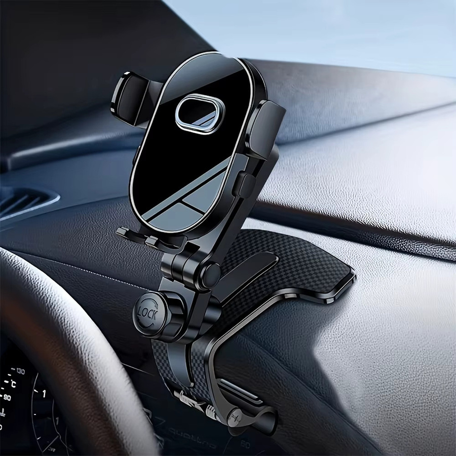 Lcars Multifunktionale Universelle Auto-Handyhalterung für das Armaturenbrett in Schwarz mit Anti-Rüttel-Funktion - Bild 2