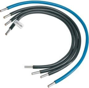 Hager Zugangskabelbaum Y871DS1 universell 16mm², 4-polig, Schwarz und Blau - Bild 1