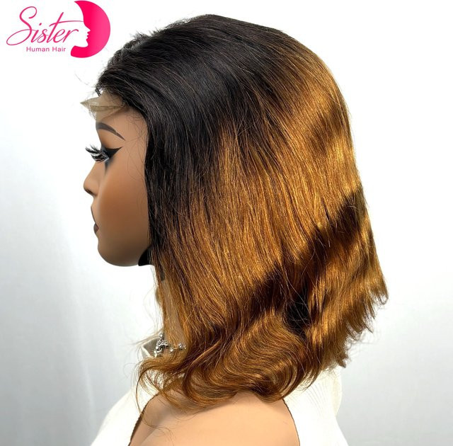 SISTER HAIR Echthaar-Perücke, gewellt, 30,5 cm, Damen - Bild 1