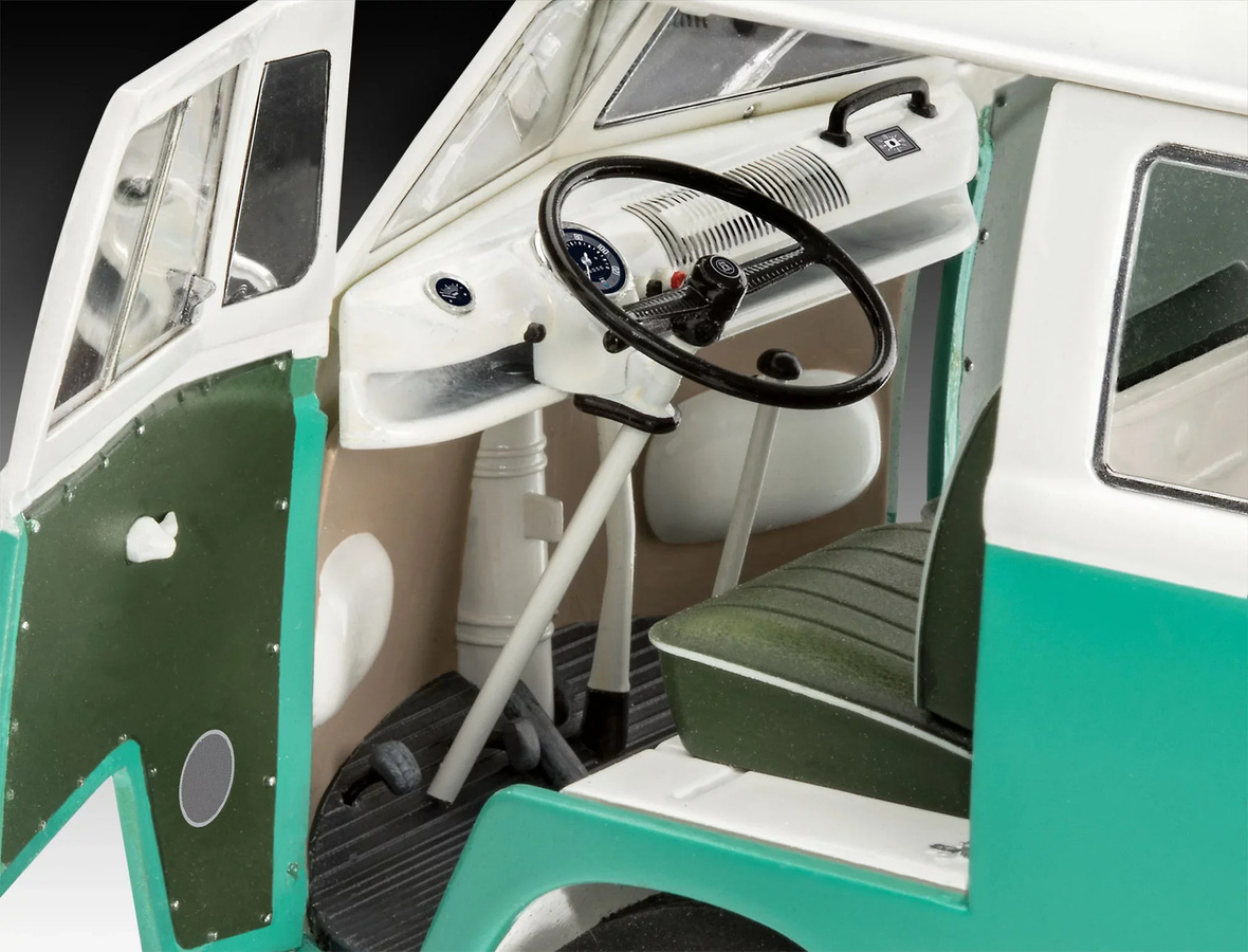 Revell VW T1 Bus Modellbausatz 1:24 Grau ab 13 Jahren - Bild 4