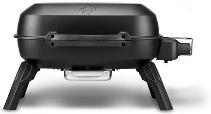 Napoleon Gasgrill TRAVELQ 240 Tabletop mit 1 Brenner in Schwarz und Gusseisen-Rost - Bild 1