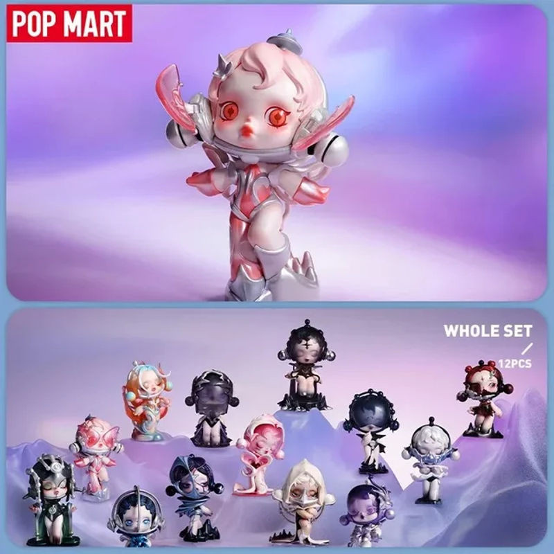 POP MART Skullpanda Die Sound Serie Blind Box Mystery Box Mehrfarbige Anime Figur aus Kunststoff als Desktop Ornament - Bild 1