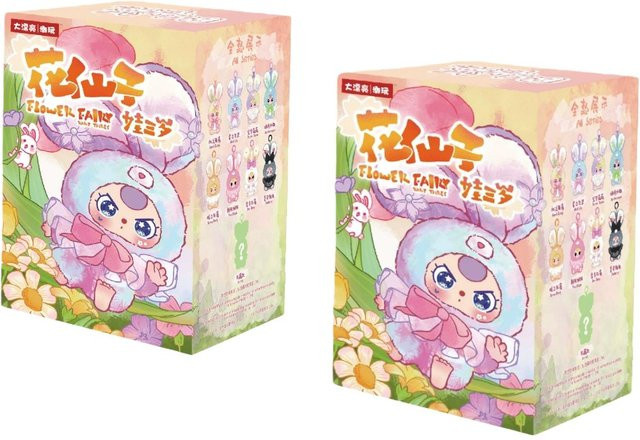 Yiran toy 1 Baby Drei Blumenfee, Vinyl Blind Box Puppe Anhänger, ab 14 Jahren - Bild 1