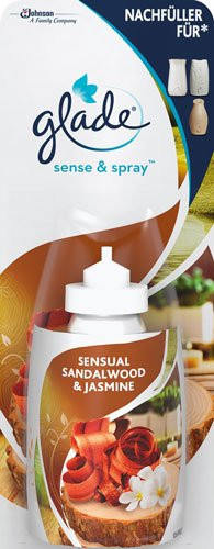 Glade Sense & Spray Nachfüllung Sensual Sandalwood & Jasmine Kartusche 18ml - Bild 1