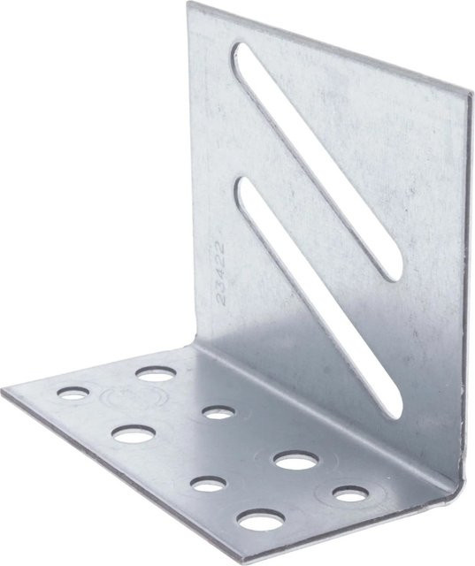 Protektor Anschlusswinkel 25x für UA 100/125 Winkelprofil aus verzinktem Stahl in Silber - Bild 1