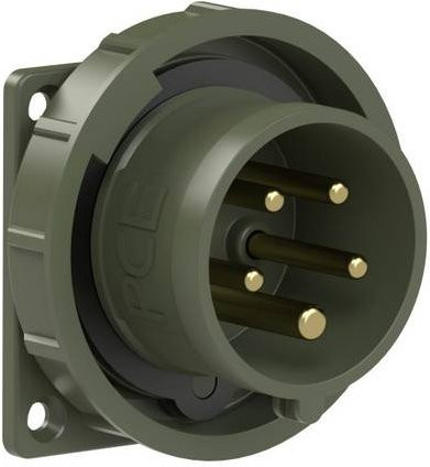 PC Electric CEE Anbaustecker 6152-6.u 16A 5polig grau IP67 - Bild 1