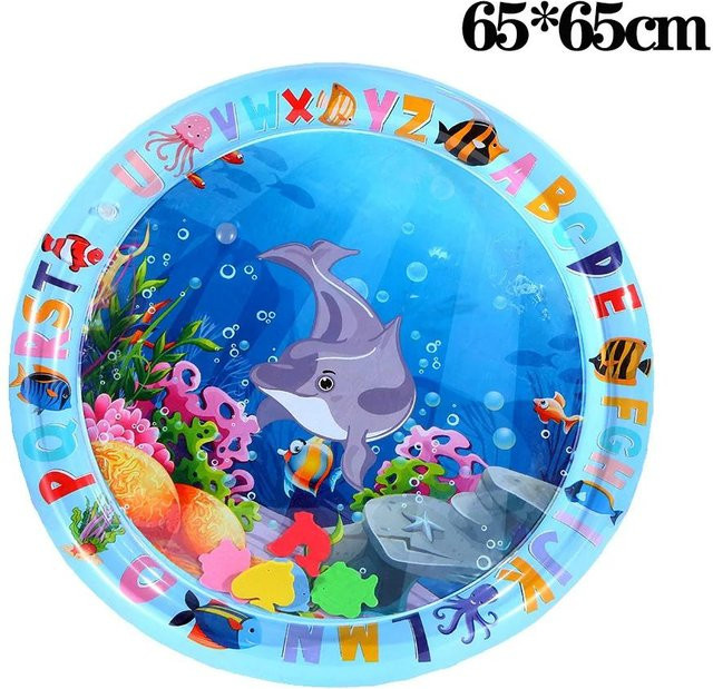 Yiran bag Sensorische Wasserspielmatte mit Fisch-, Meeres- und Ozeanthema - Bild 1