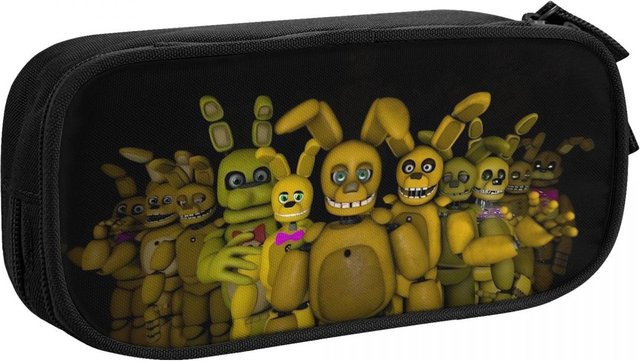 Fancy Style Studio Federtasche Springtrap Fnaf Merch, doppellagiges Federmäppchen in Multicolour - Bild 1