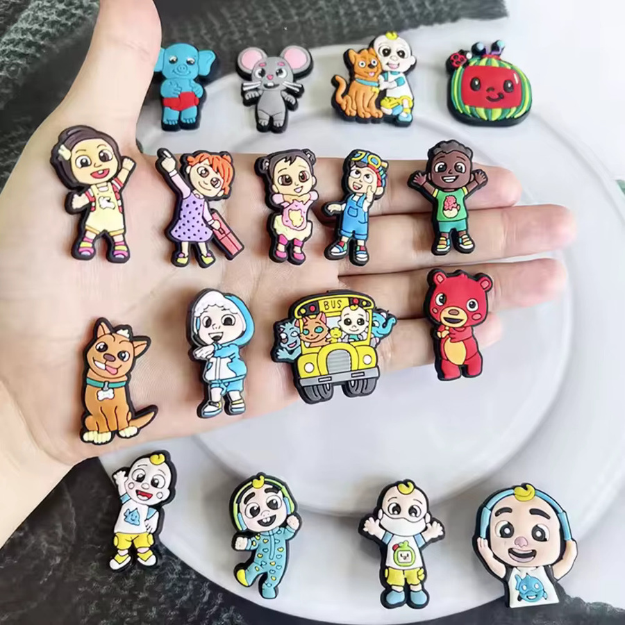 Hot Toys Charms Set, Cartoon-Schuh-Charms, Kinder - Bild 3