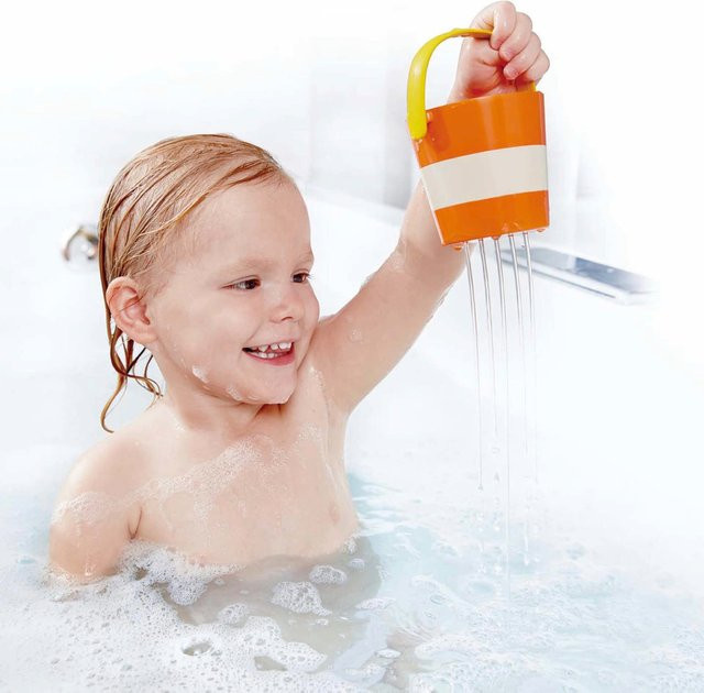 Hape Buntes Eimer-Set Badespielzeug mehrfarbig - Bild 1