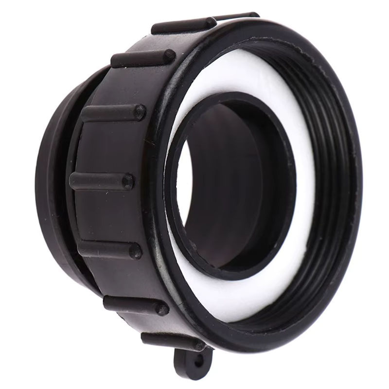VIBRATITE IBC Tank Adapter für Schutzventil 62mm Feingewinde auf 60mm Grobgewinde Anschluss für Gartenwasser - Bild 3