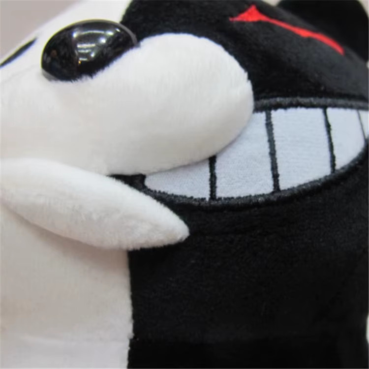 Danganronpa Monokuma Schwarz-Weiß-Bär, Plüschtier, 25 cm - Bild 2