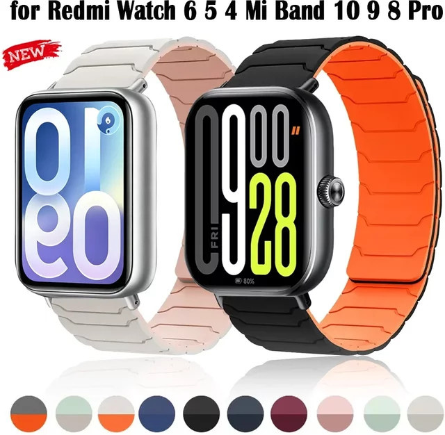 Xiaomi Uhrenarmband Silikon, Schwarz, Unisex - Bild 1