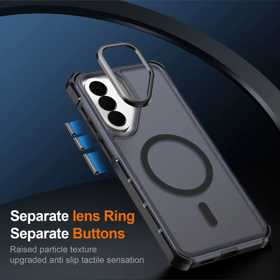 MagSafe Magnetische Schutzhülle für Samsung Galaxy S26 S25 S24 S23 Plus Ultra A57 A56 A17 A27 A36 Sturzsichere Matte Panzerhülle in Transparent - Bild 4