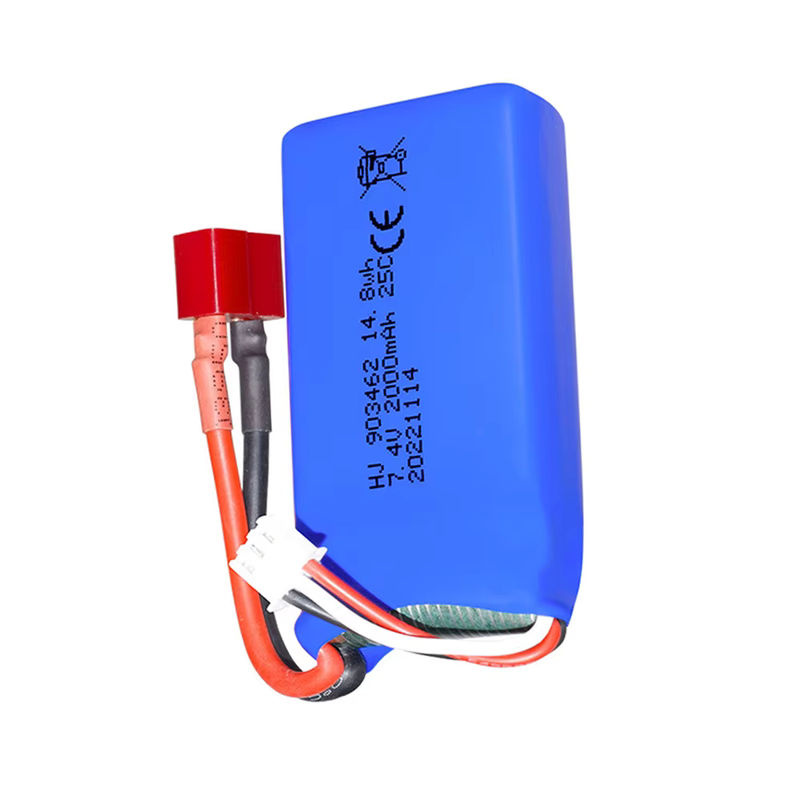jiaojiren Lipo-Akku für RC Boot Auto Schnellboot Ersatzteile 2S 7,4 V - Bild 3