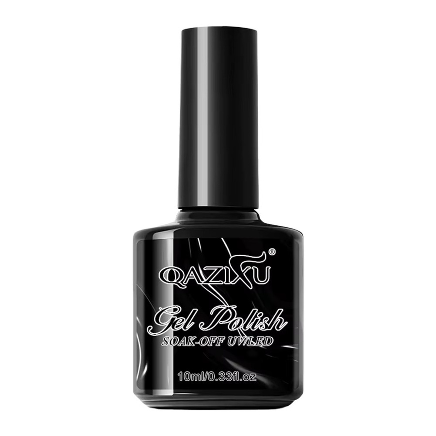 QAZIXU Nagellack, Schwarz, Glänzend - Bild 5