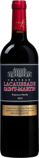 Château Lacaussade Saint-Martin 'Parcelle Privée' Rotwein, Bordeaux, Merlot, Cabernet Sauvignon, Malbec, 14,0 %, 0,75 l - Bild 1
