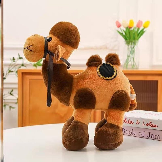Yiran toy Kamel-Stofftier, Wüstenkamel-Puppe, 30cm, ab 14 Jahren - Bild 1