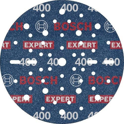 Bosch Expert Folienschleifscheiben für Exzenterschleifer, Körnung 400, Durchmesser: 150 mm, 50 Stück, Blau - Bild 1
